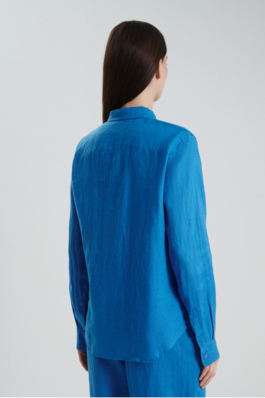 Льняная блузка с длинным рукавом Norveg 23LWST02 купить в интернет-магазине Bestelle фото 2