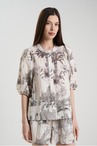 Блузка с коротким рукавом Las Sureñas BalloonShirt_S25 купить в интернет-магазине Bestelle фото 1