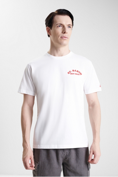 Мужская хлопковая футболка MC2 Saint Barth TSHIRTMAN купить в интернет-магазине Bestelle фото 1