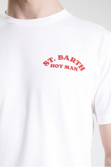Мужская хлопковая футболка MC2 Saint Barth TSHIRTMAN купить в интернет-магазине Bestelle фото 4