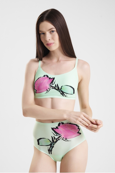 Женские бесшовные высокие трусы-слипы one size Soft Stretch Chantelle C11D70 купить в интернет-магазине Bestelle фото 3