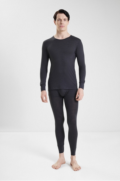 Мужской лонгслив из шерсти и шелка Zimmerli 710-1451 купить в интернет-магазине Bestelle фото 3