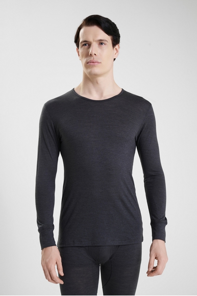 Мужской лонгслив из шерсти и шелка Zimmerli 710-1451 купить в интернет-магазине Bestelle фото 1