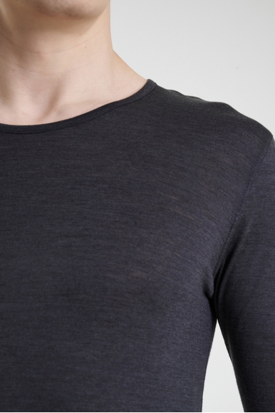Мужской лонгслив из шерсти и шелка Zimmerli 710-1451 купить в интернет-магазине Bestelle фото 4