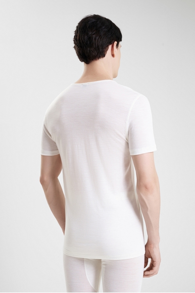 Мужская футболка из шерcти и шелка  Zimmerli 7101450 купить в интернет-магазине Bestelle фото 10