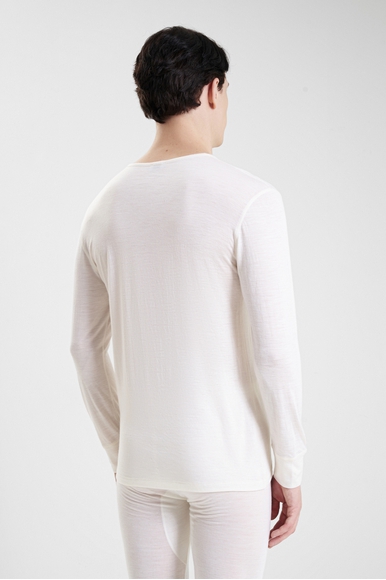 Мужской лонгслив из шерсти и шелка Zimmerli 710-1451 купить в интернет-магазине Bestelle фото 6