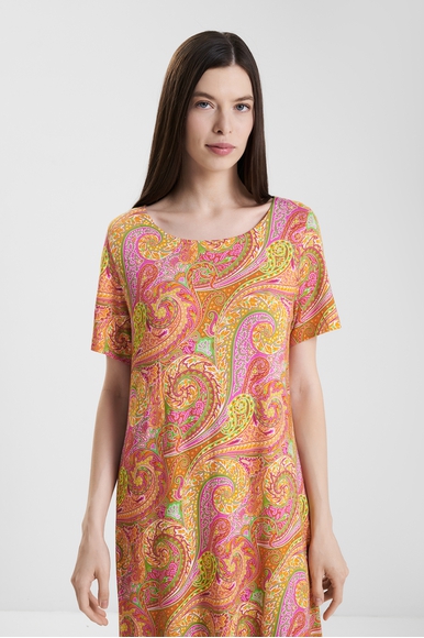 Оранжевое плаье миди Furstenberg 505-30453 купить в интернет-магазине Bestelle фото 3