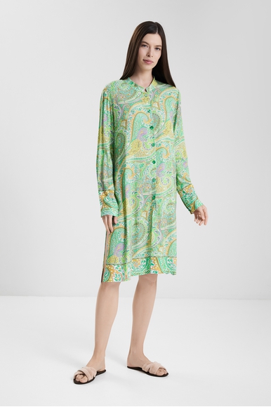 Зелёное платье миди Furstenberg 505-31600 купить в интернет-магазине Bestelle фото 1