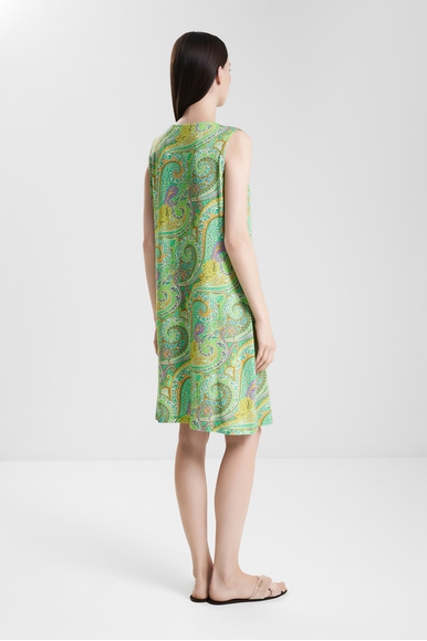 Зелёное платье миди без рукавов Furstenberg 505-30384 купить в интернет-магазине Bestelle фото 2