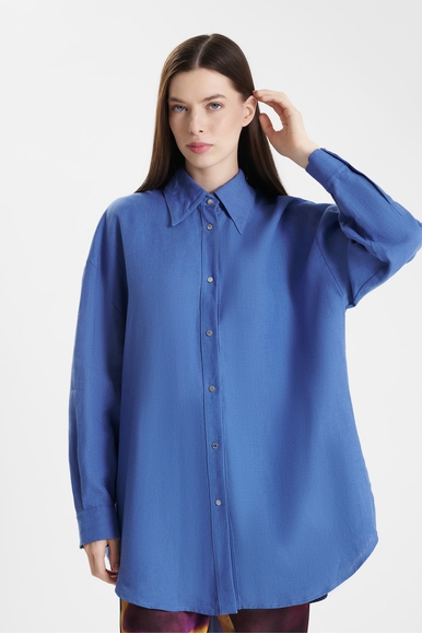 Льняная блузка с длинным рукавом Shan 52436-83 купить в интернет-магазине Bestelle фото 1