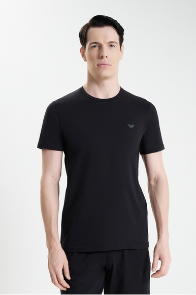  Мужская хлопковая пижама с шортами  Emporio Armani 1115734F720 купить в интернет-магазине Bestelle фото 3
