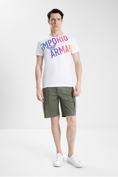  Мужская хлопковая футболка  Emporio Armani 2118183R476 купить в интернет-магазине Bestelle фото 3