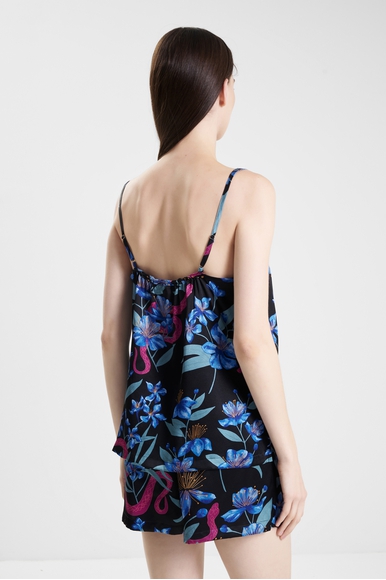 Женская шелковая пижама с шортами Derek Rose 2051-BRIN купить в интернет-магазине Bestelle фото 3