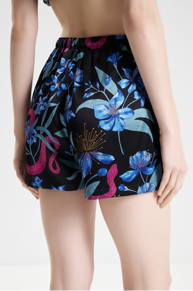 Женская шелковая пижама с шортами Derek Rose 2051-BRIN купить в интернет-магазине Bestelle фото 6