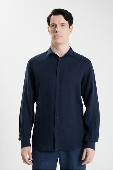 Мужская льняная рубашка Norveg 23LMST купить в интернет-магазине Bestelle фото 1