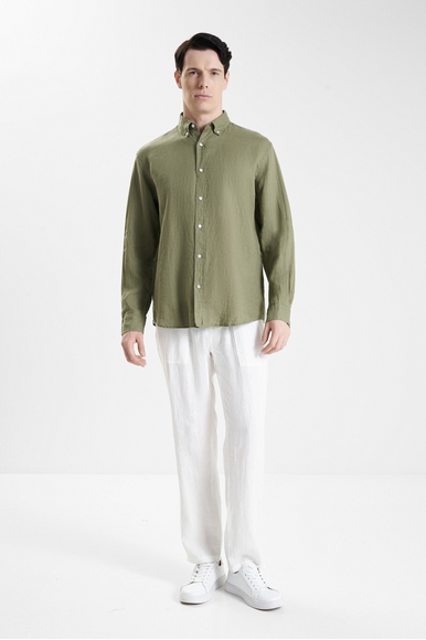 Рубашка мужская Bluemint MARTIN_LINEN купить в интернет-магазине Bestelle фото 3