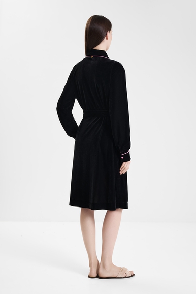 Женский короткий халат на пуговицах TWINSET U&B 242LL2CEE купить в интернет-магазине Bestelle фото 2