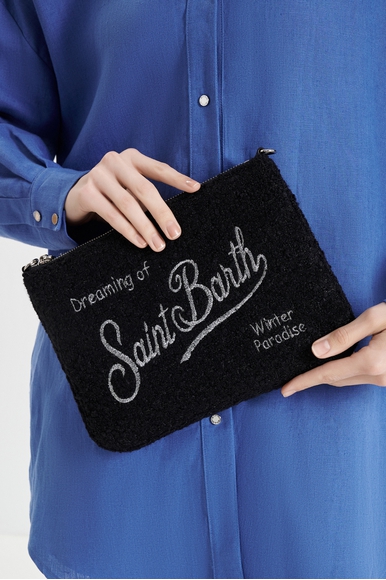 Чёрная женская сумка  MC2 Saint Barth PARISIENNEW купить в интернет-магазине Bestelle фото 2