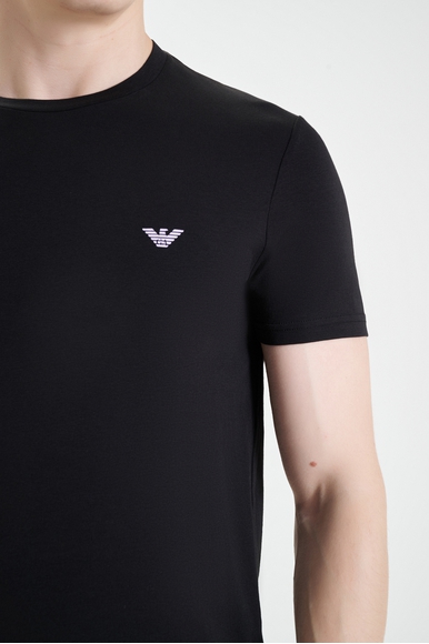  Мужская хлопковая пижама с шортами  Emporio Armani 1115734R506 купить в интернет-магазине Bestelle фото 4