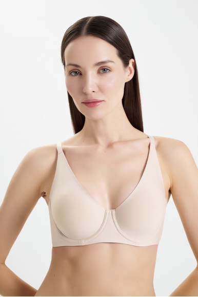  Бежевый бюстгальтер с мягкими чашками  Naturana 7532 купить в интернет-магазине Bestelle фото 1