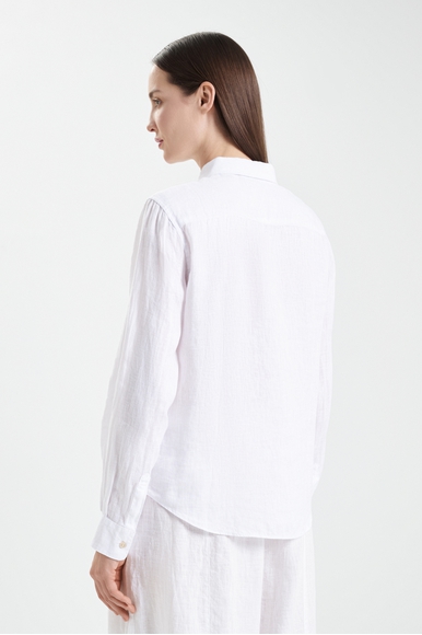 Белая блузка с длинным рукавом Norveg 23LWST купить в интернет-магазине Bestelle фото 2