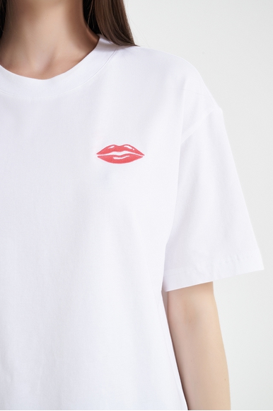  Женская белая домашняя футболка  Mey 1210085 купить в интернет-магазине Bestelle фото 4