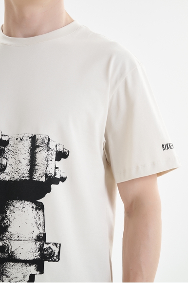  Мужская хлопковая футболка  Bikkembergs BMT1221 купить в интернет-магазине Bestelle фото 4