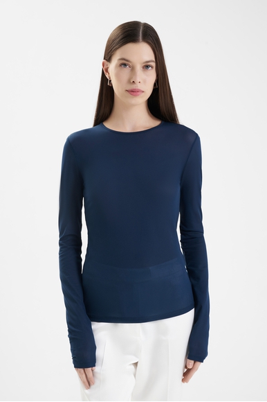 Блузка с длинными рукавами MM by MaxMara EFFETTO 252694603 купить в интернет-магазине Bestelle фото 1