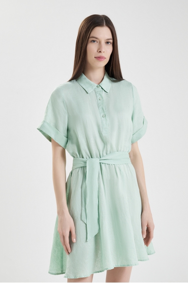 Короткое льняное платье MC2 Saint Barth JOSELINE купить в интернет-магазине Bestelle фото 2