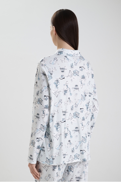  Женская пижама с брюками из хлопка  Calida 44857 купить в интернет-магазине Bestelle фото 7