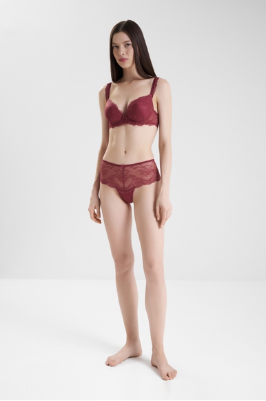  Женские трусы-стринги на высокой посадке с кружевом  Aubade OG70 купить в интернет-магазине Bestelle фото 3