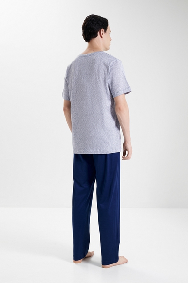 Мужская хлопковая пижама с брюками Zimmerli 343741200 купить в интернет-магазине Bestelle фото 2