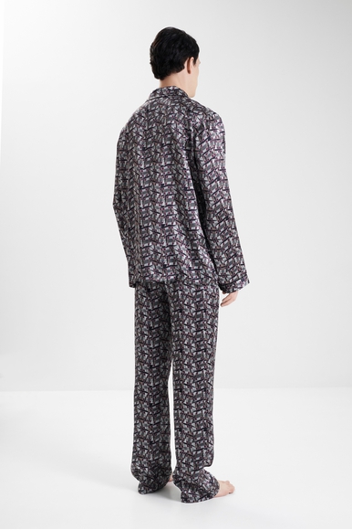 Мужская шелковая пижама с брюками Oryades 010925 купить в интернет-магазине Bestelle фото 2