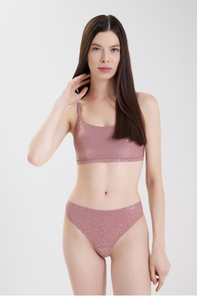  Женские бесшовные трусы-танга one size с принтом  Chantelle C11DG9 купить в интернет-магазине Bestelle фото 3