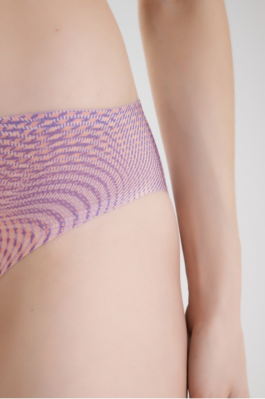  Женские бесшовные трусы-слипы с принтом  Chantelle C11D30 купить в интернет-магазине Bestelle фото 4