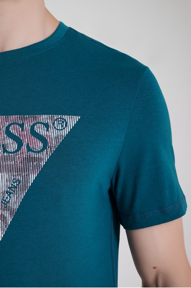  Мужская хлопковая футбола  Guess M4RI29J1314 купить в интернет-магазине Bestelle фото 4