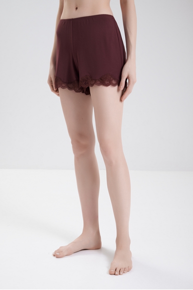Женские домашние короткие шорты с кружевом Antigel ENA0306 купить в интернет-магазине Bestelle фото 1