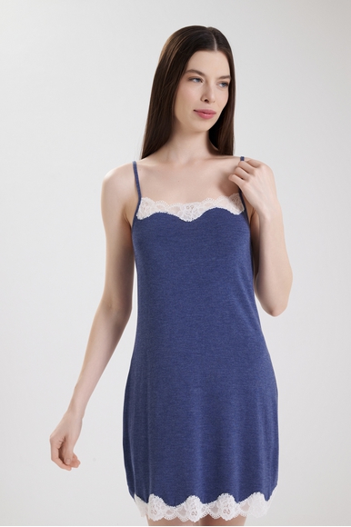 Женская короткая сорочка с кружевом Antigel ENA1406 купить в интернет-магазине Bestelle фото 3