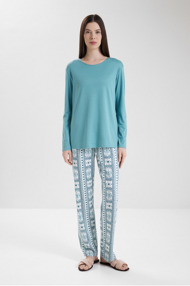  Женская хлопковая пижама с брюками  Calida 41757 купить в интернет-магазине Bestelle фото 1