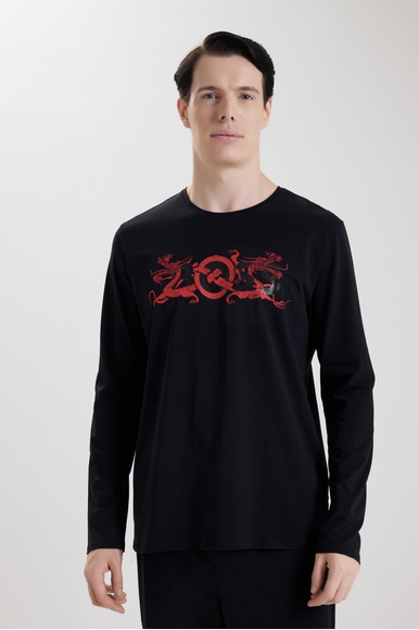  Мужская хлопковая пижама с брюками  Hugo Boss 50514892 купить в интернет-магазине Bestelle фото 3