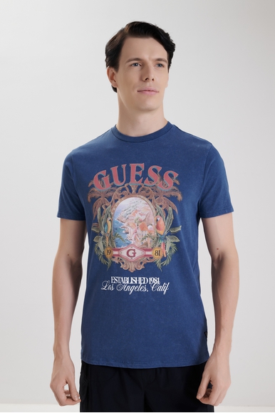  Мужская хлопковая футболка  Guess M4YI80K9RM1 купить в интернет-магазине Bestelle фото 1