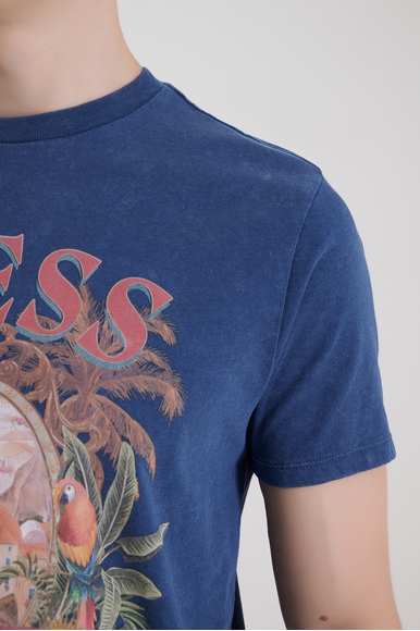  Мужская хлопковая футболка  Guess M4YI80K9RM1 купить в интернет-магазине Bestelle фото 4