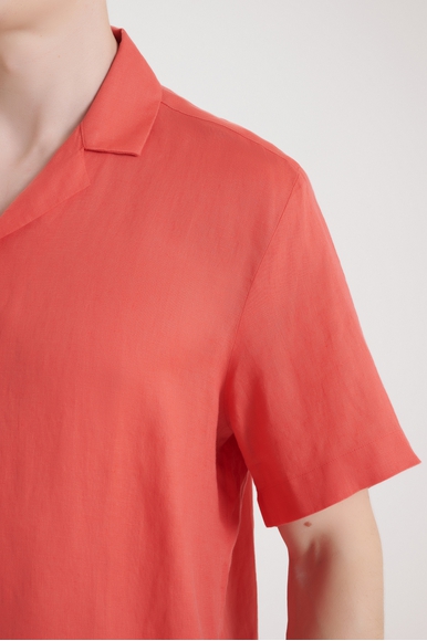 Мужская льняная рубашка с коротким рукавом Bluemint MARS купить в интернет-магазине Bestelle фото 4