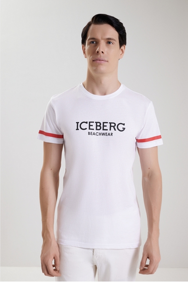  Мужская хлопковая футболка  ICEBERG ICE4MTS02 купить в интернет-магазине Bestelle фото 1