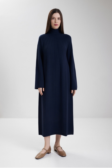 Длинное трикотажное платье из шерсти  MM by MaxMara CILE 252632601 купить в интернет-магазине Bestelle фото 2