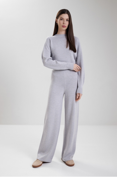  Женские трикотажные брюки из шерсти  MM by MaxMara HAMBURG 252633601 купить в интернет-магазине Bestelle фото 3