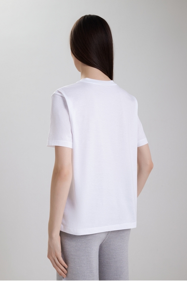  Женская хлопковая футболка  MM by MaxMara GATTONI 252694605 купить в интернет-магазине Bestelle фото 2