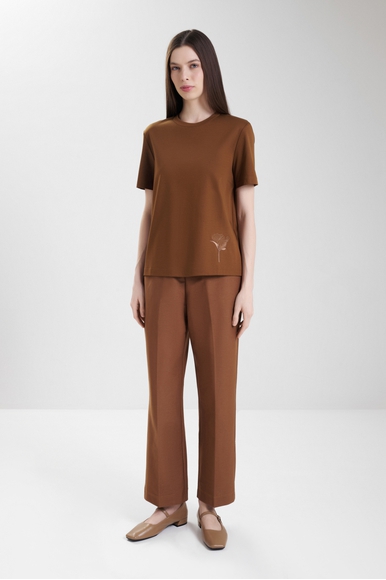  Женская футболка с вышивкой  MM by MaxMara COMODO 252694602 купить в интернет-магазине Bestelle фото 3