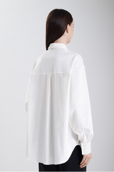  Белая блузка с кружевом  Ermanno Scervino D474K700VWZ купить в интернет-магазине Bestelle фото 2