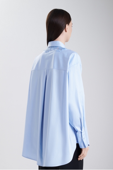  Блузка с длинным рукавом и вышивкой   Ermanno Scervino D474K601VQV купить в интернет-магазине Bestelle фото 2